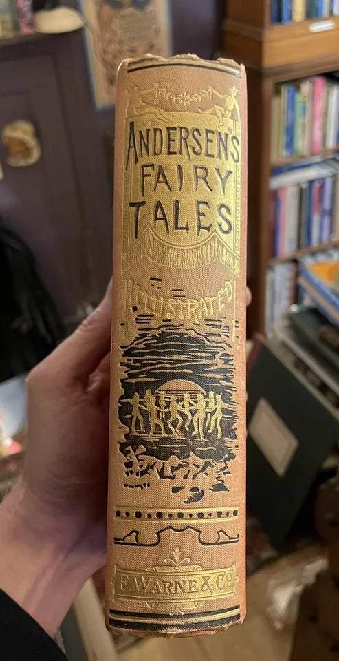 1892 Hans Andersen's Fairy Tales : Illustrated : Pictorial Cloth Binding VGC