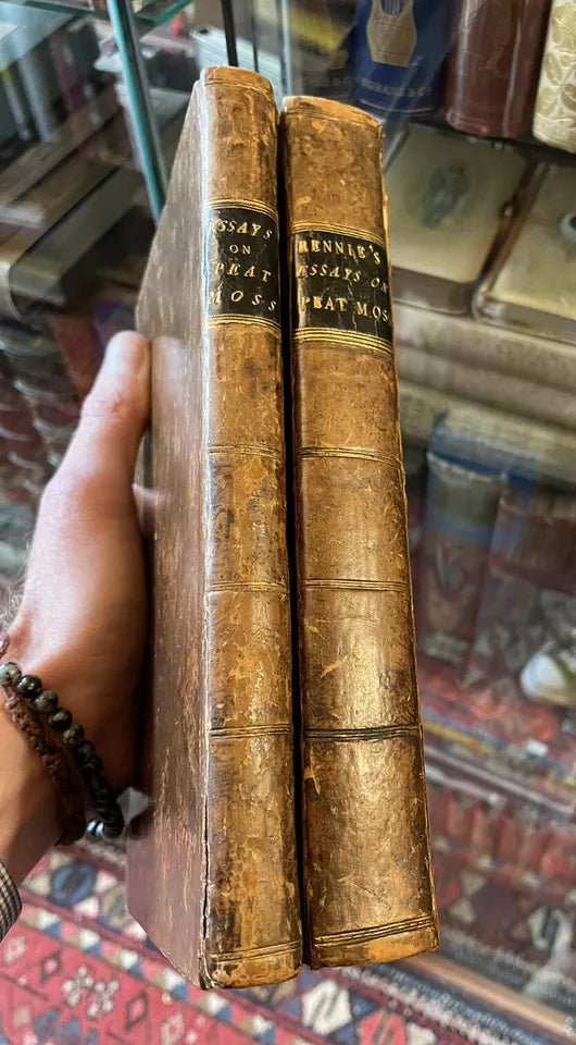 1807 Natural History and Origin of Peat Moss : Rennie : Farming Interest
