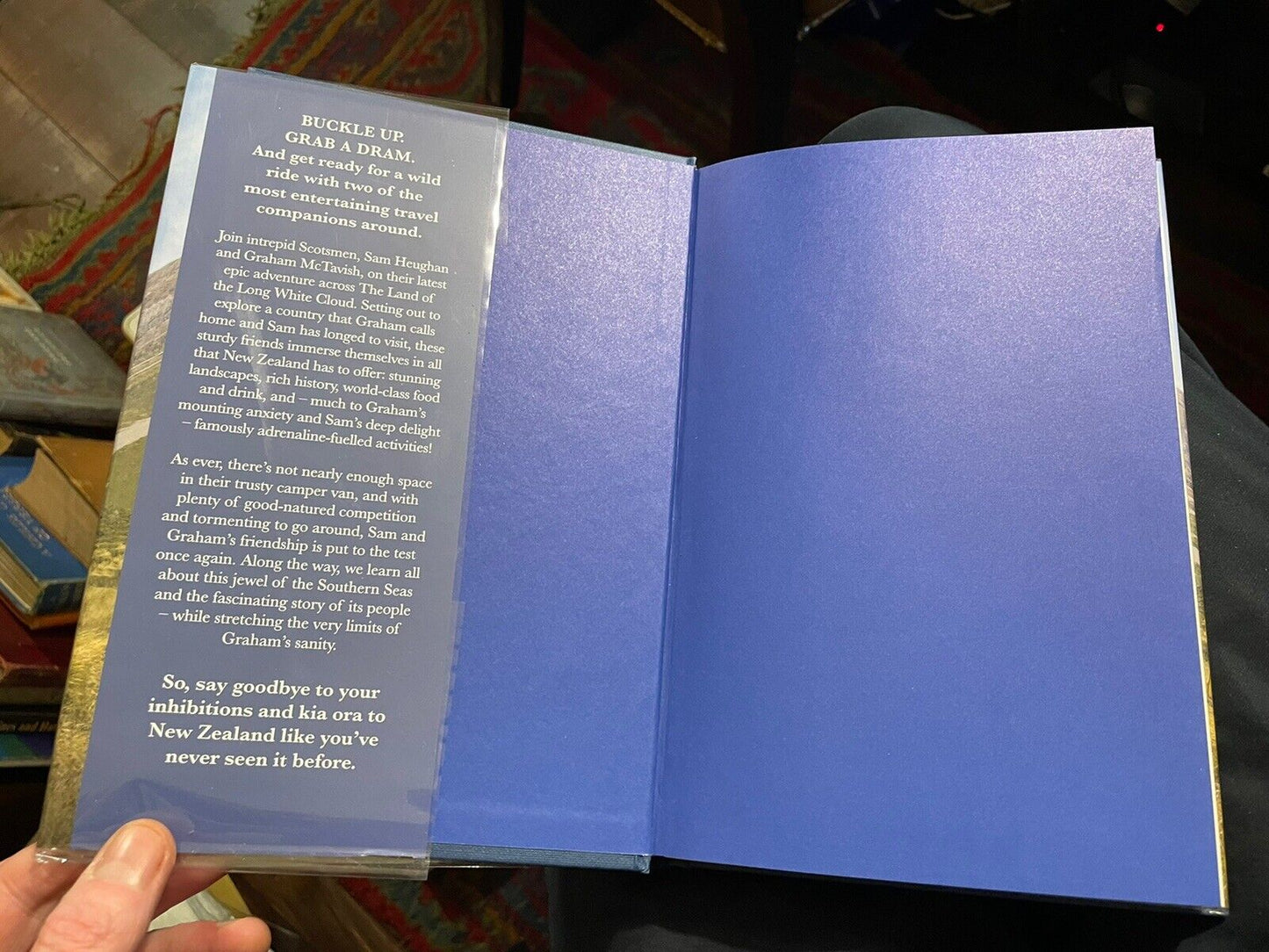 Clanlands In New Zealand DOUBLE SIGNED Sam Heughan & Graham McTavish 2023