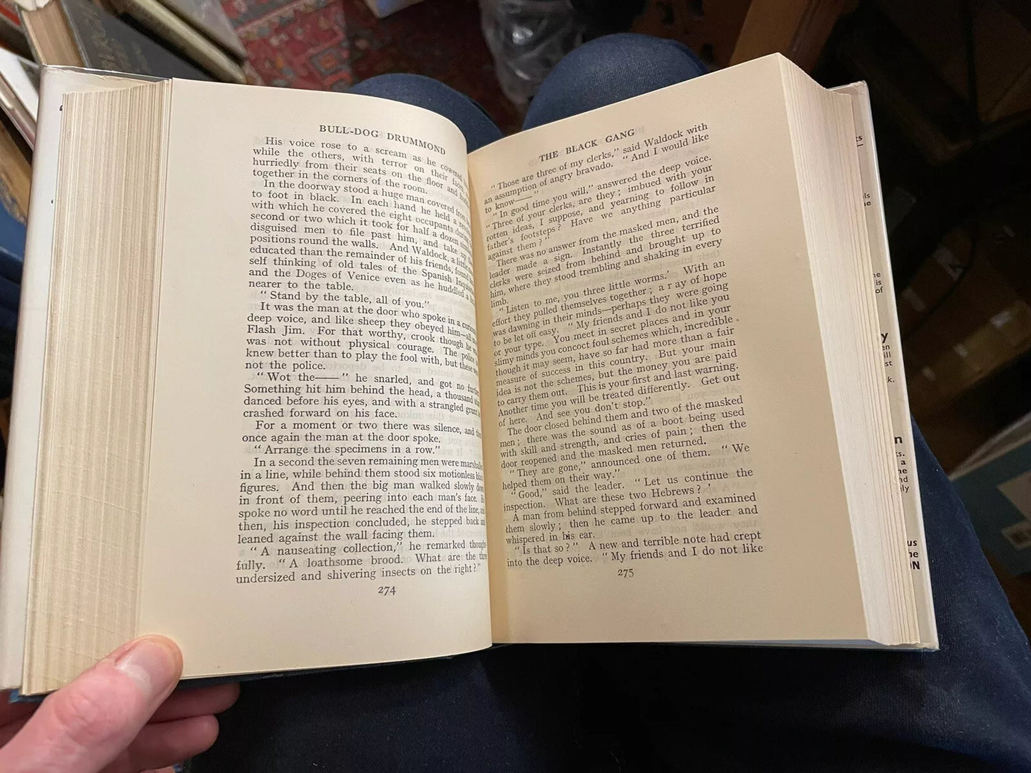 Bull-Dog Drummond: His Four Rounds With Carl Peterson, Described By Sapper 1950