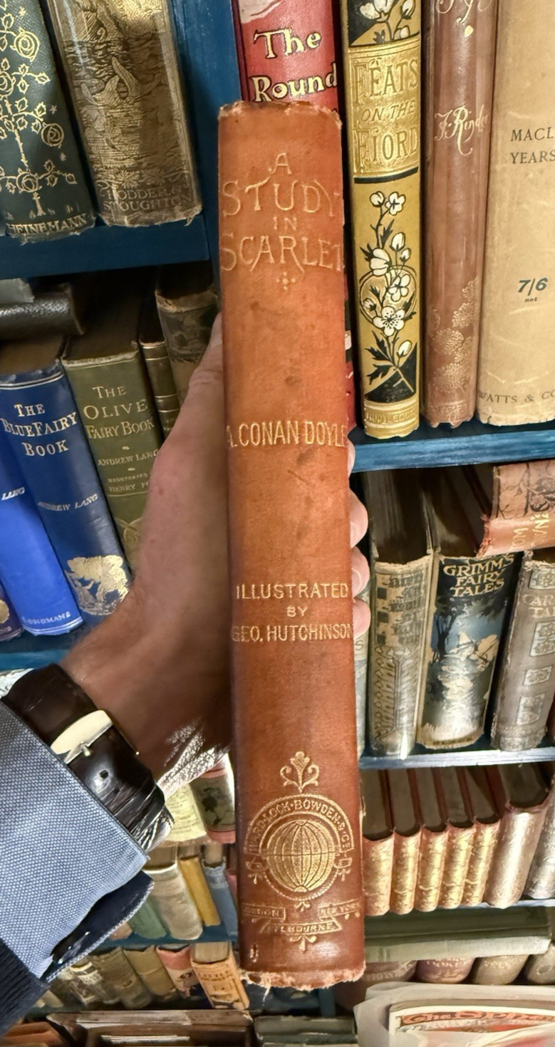1892 : A Study in Scarlet : Arthur Conan Doyle : Sherlock Holmes