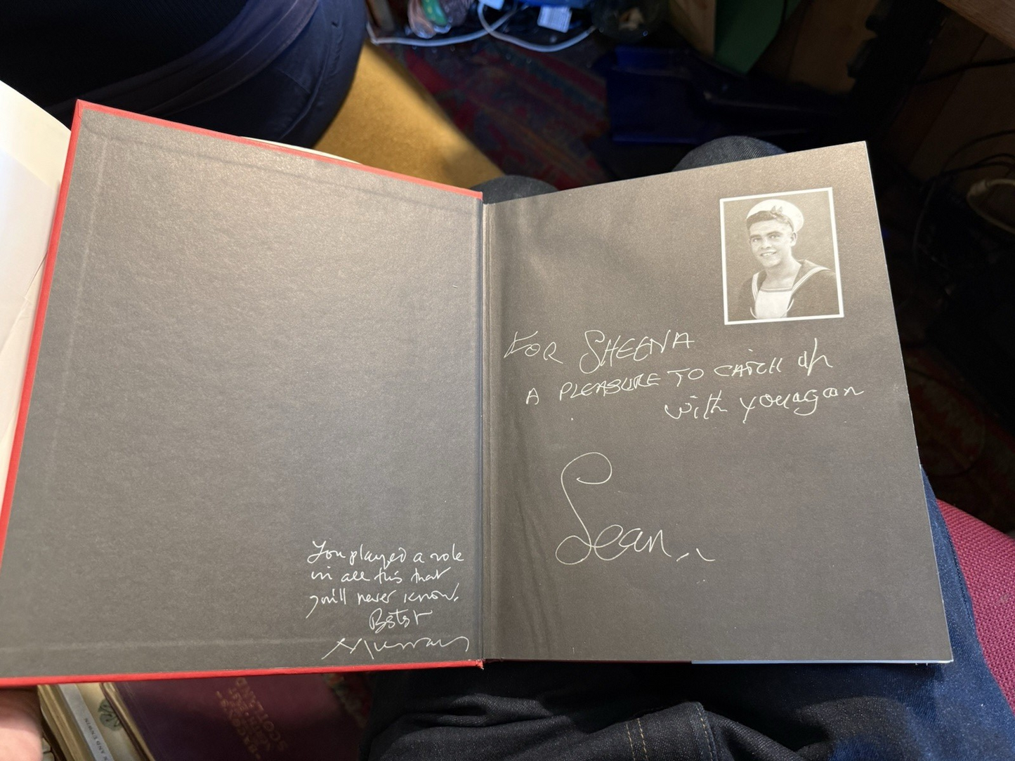 Sean Connery ( James Bond ) **ONLY SIGNED COPY** Being a Scot : Murray Grigor