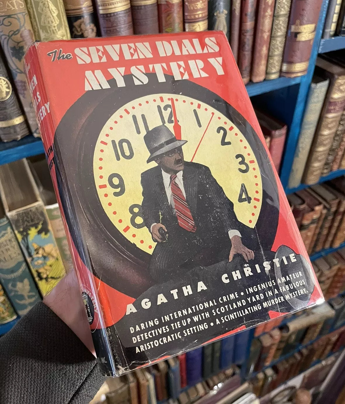 1944 Agatha Christie : The Seven Dials Mystery : 1st/1st US Ed : Original Jacket