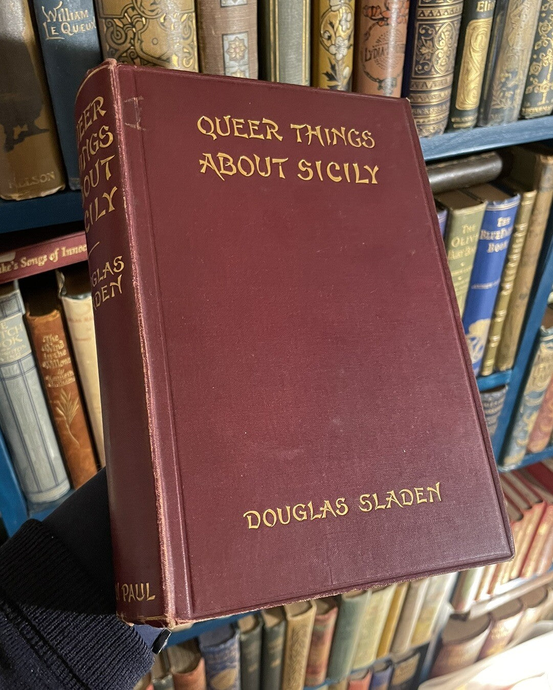 1913 Queer Things About Sicily : Sicillian Culture, Scenery : Sladen & Lorimer