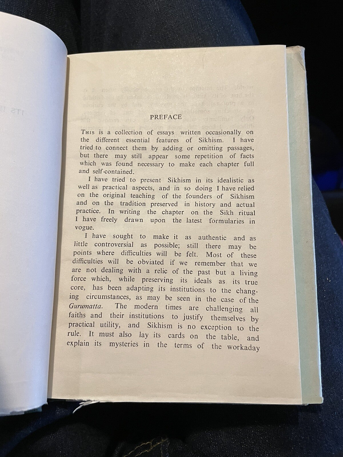 SIKHISM : Its Ideals & Institutions : Teja Singh : Sikh Rites & Prayer 1970
