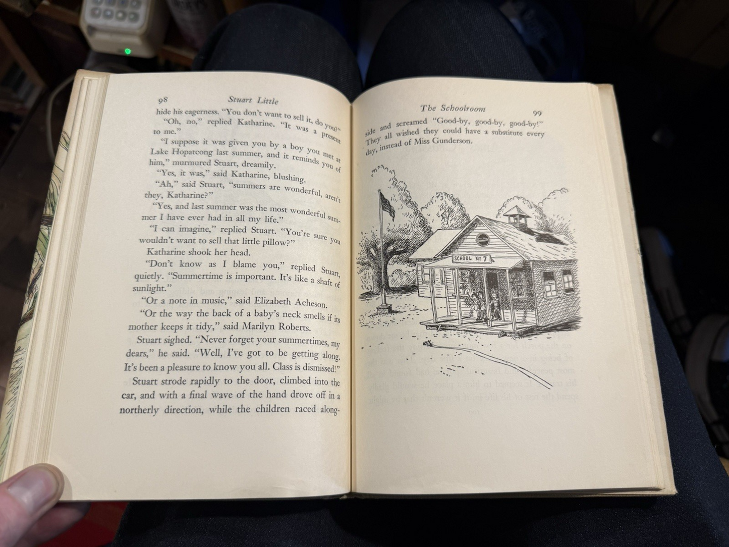 Stuart Little : E.B. White : 1945 Hardback Book : Children's Classic