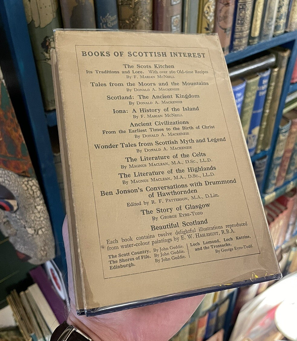 1934 Gaelic Songs of Mary Macleod : Poetess of Harris & Skye : Dust Jacket