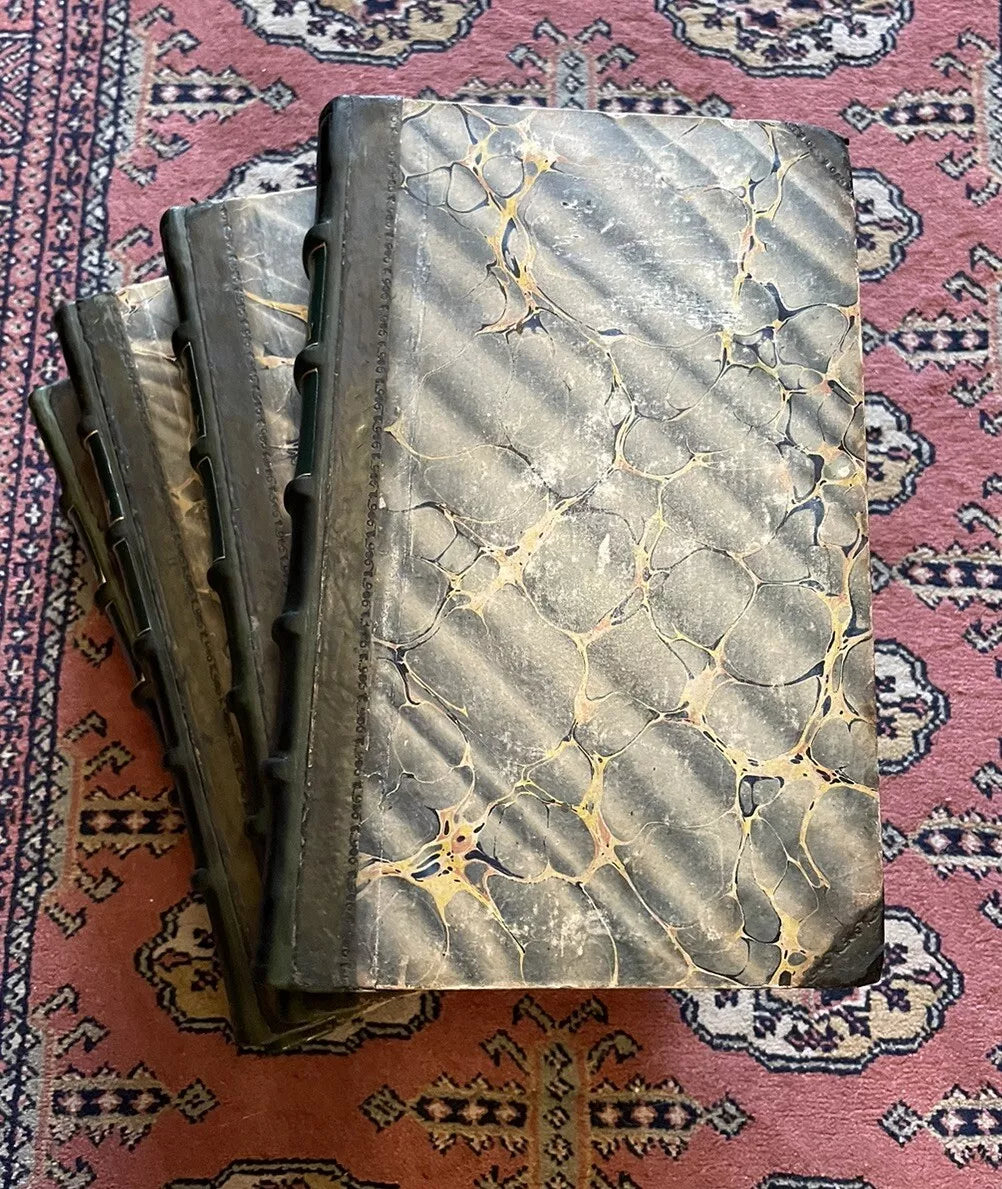 1790 James Sowerby : English Botany (5 Vols) 360 Hand-Coloured Plates : Flowers