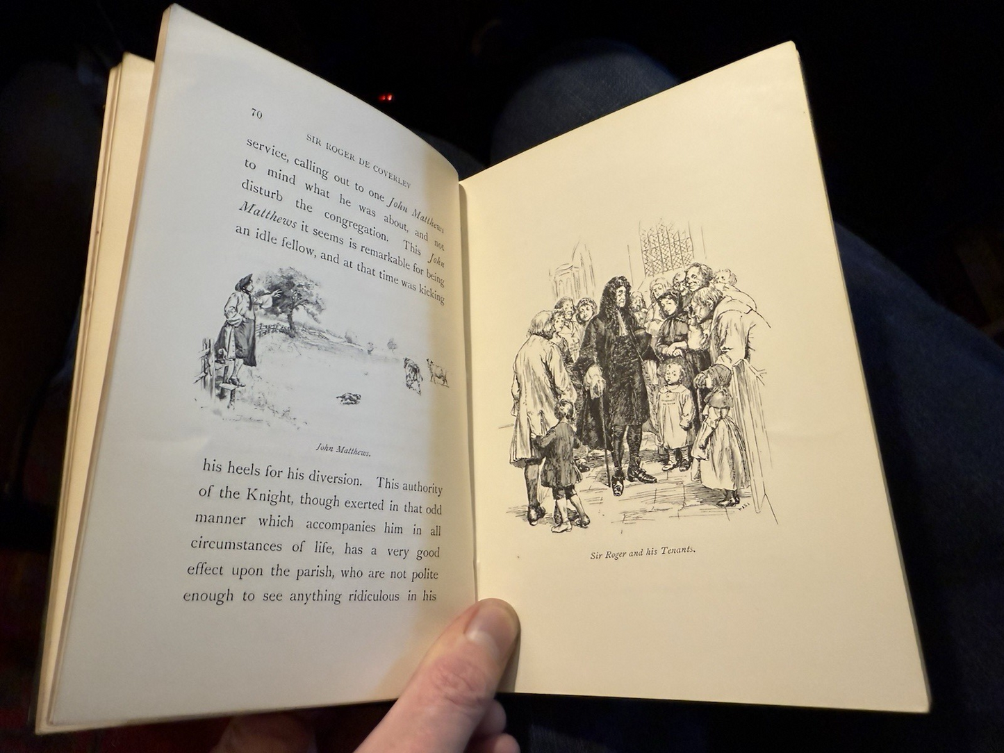 1892 Days with Sir Roger de Coverley : Reprinted from the Spectator