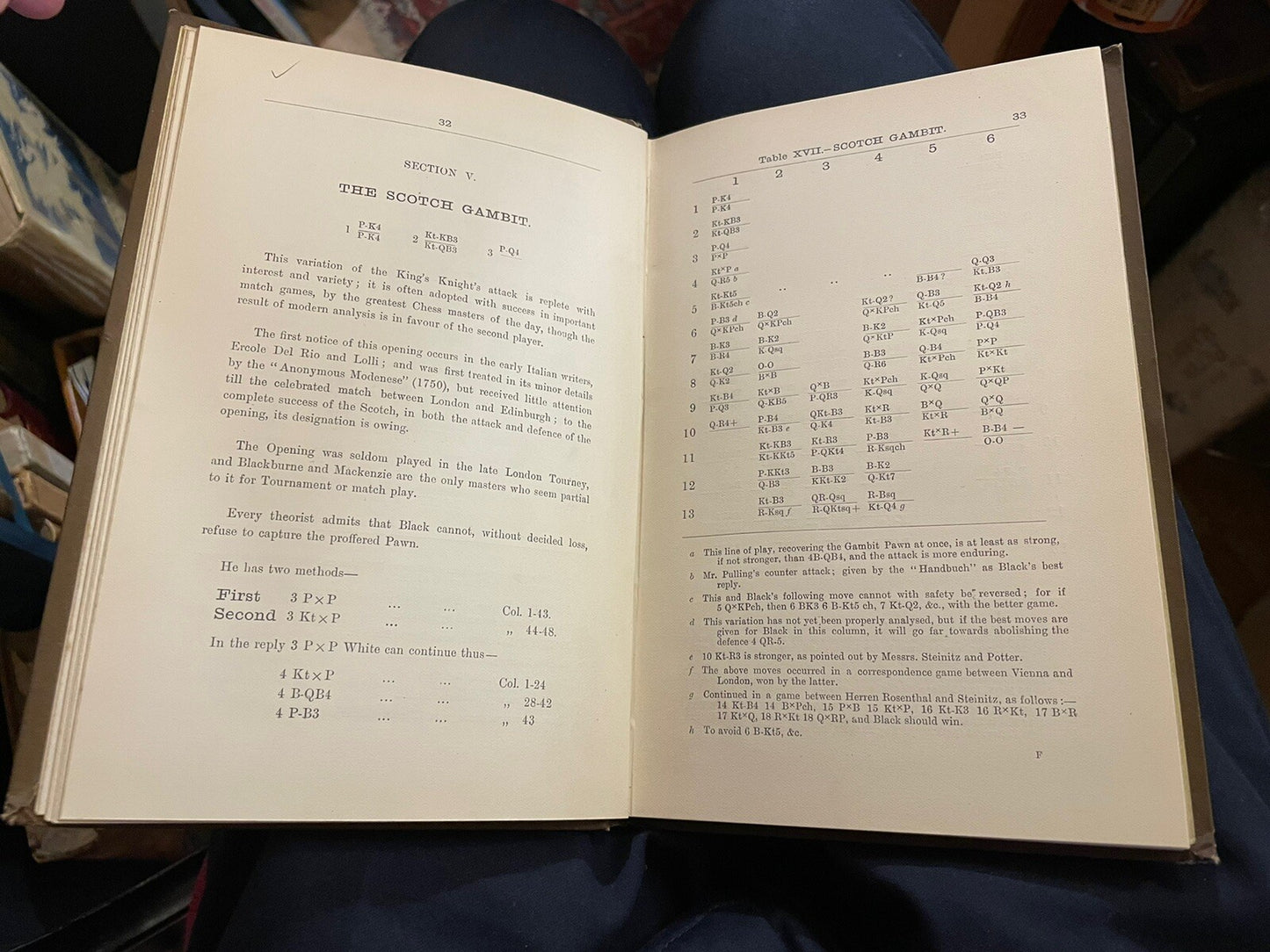 1888 Synopsis of the Chess Openings : A Tabulated Analysis : William Cook