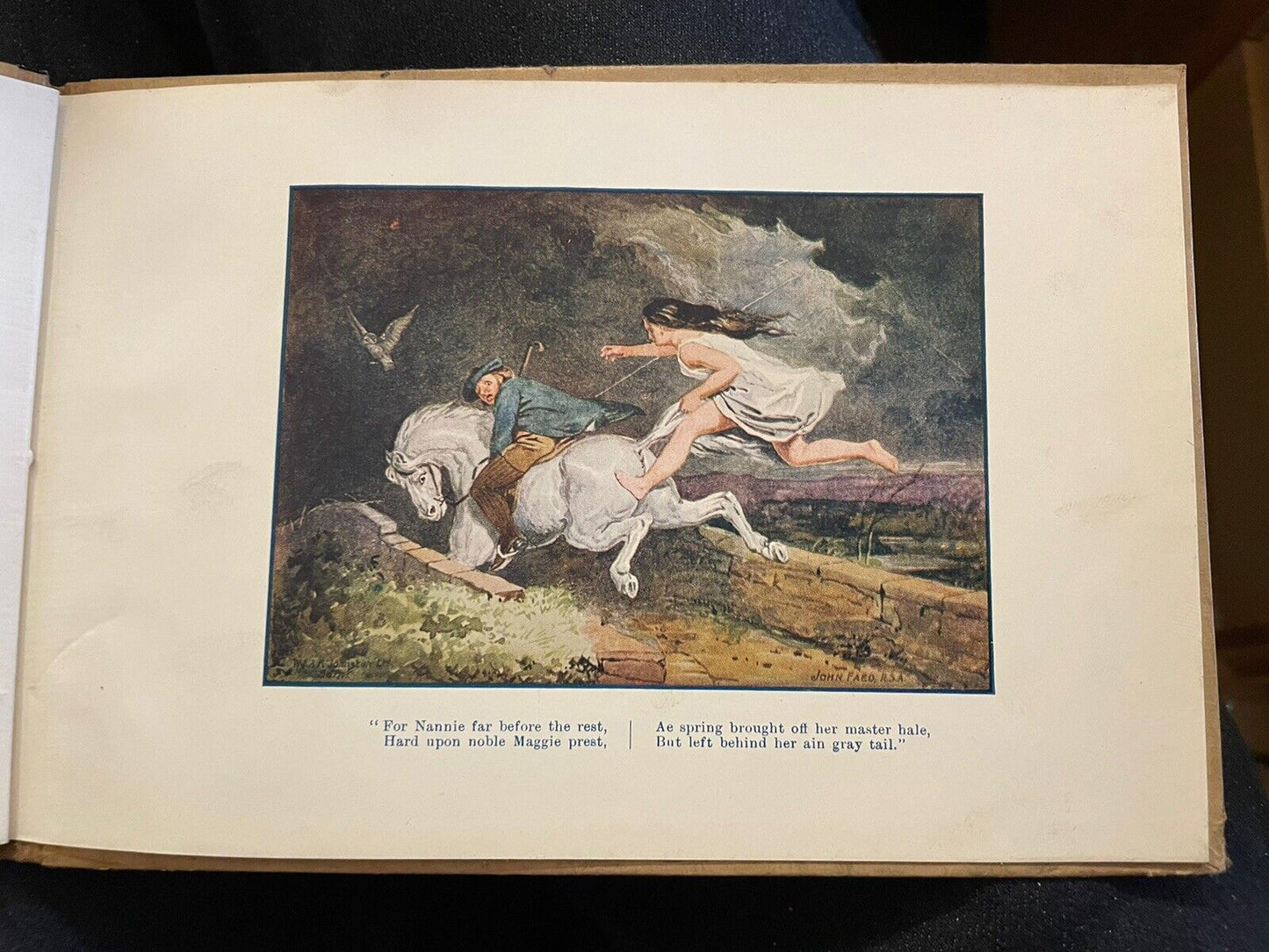 c 1900 Robert Burns : Tam O'Shanter : Teacher's Scottish Whisky : John Reid