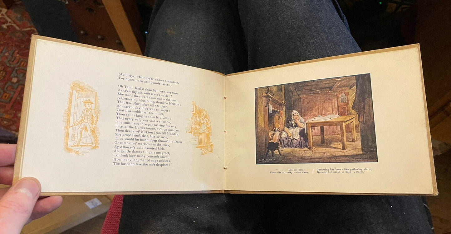 c 1900 Robert Burns : Tam O'Shanter : Teacher's Scottish Whisky : John Reid