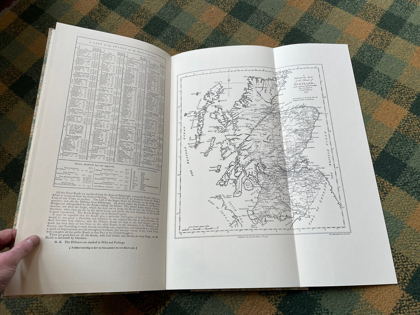 Taylor & Skinner's Survey & Maps of the Roads of North Britain or Scotland