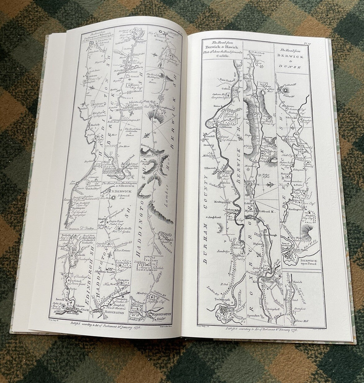 Taylor & Skinner's Survey & Maps of the Roads of North Britain or Scotland