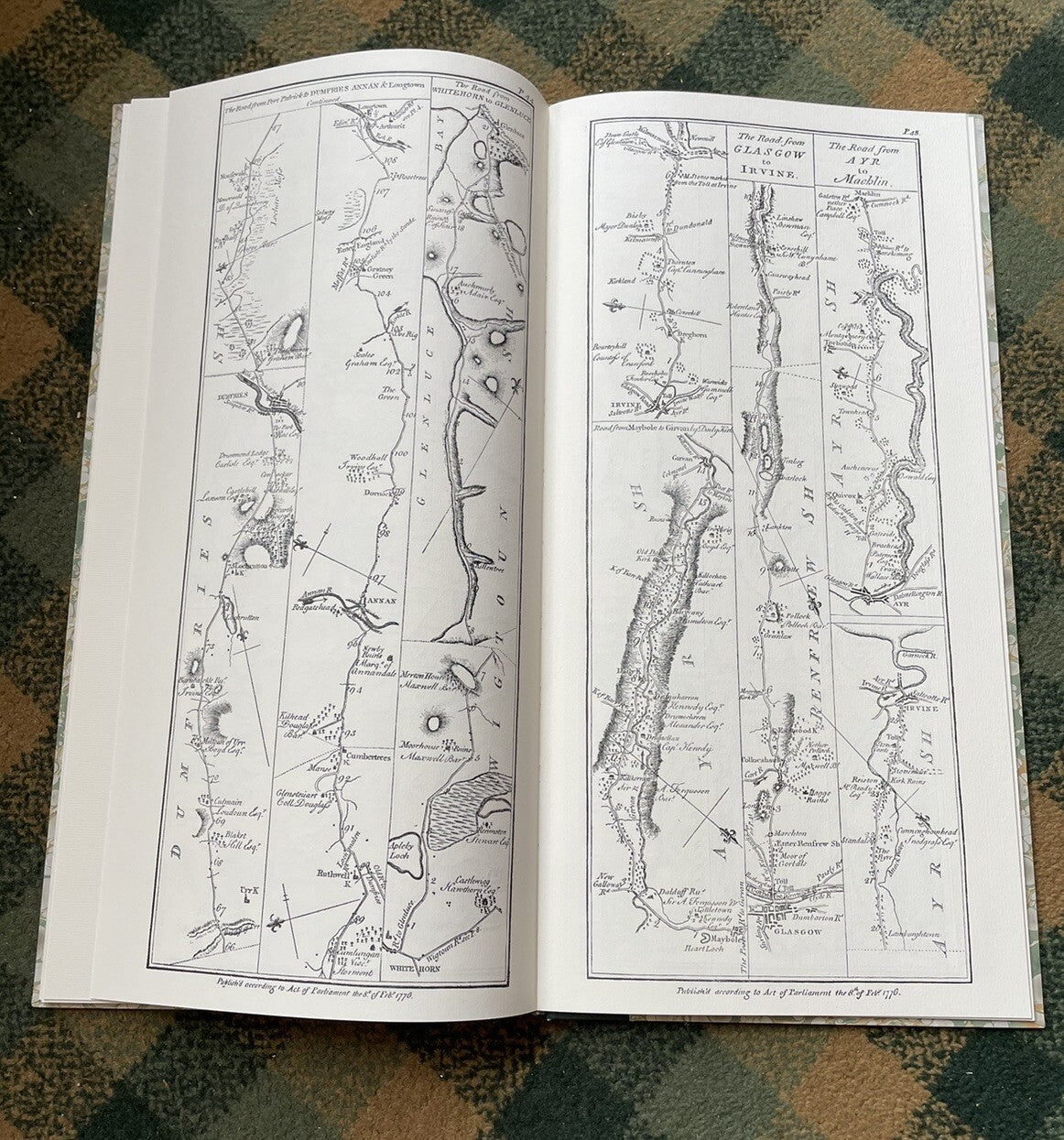 Taylor & Skinner's Survey & Maps of the Roads of North Britain or Scotland