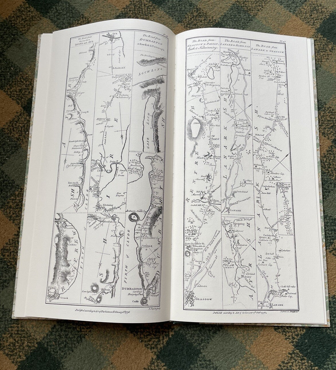 Taylor & Skinner's Survey & Maps of the Roads of North Britain or Scotland