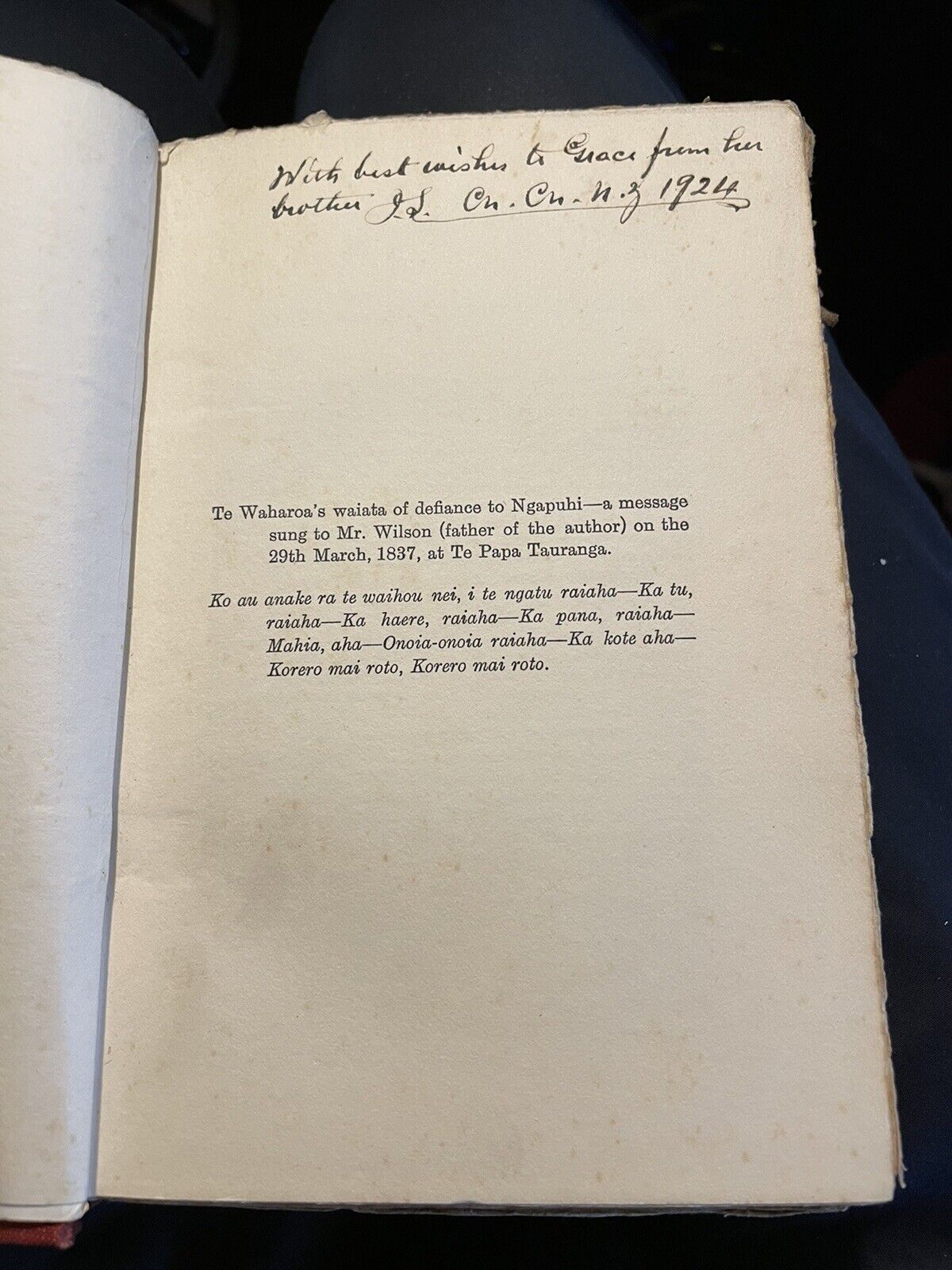1907 The Story of Te Waharoa : New Zealand Ancient Maori History : Wilson
