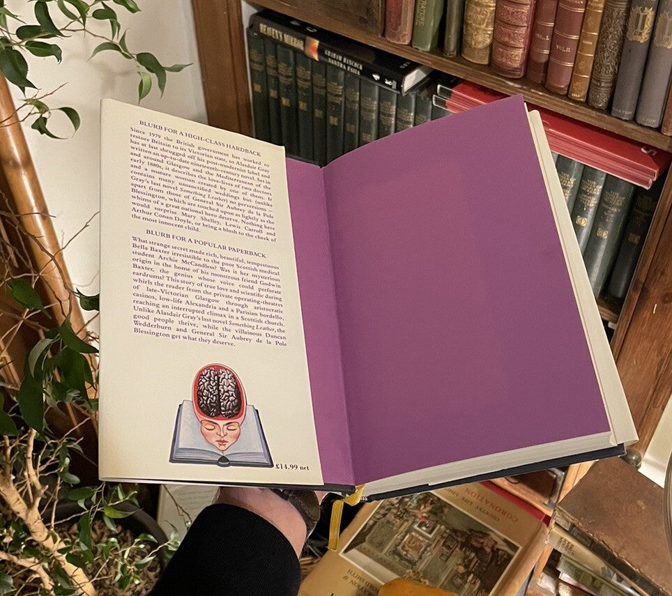 Alasdair Gray : Poor Things : 1st/1st Edition + Rare Erratum 1992 : Fine Copy
