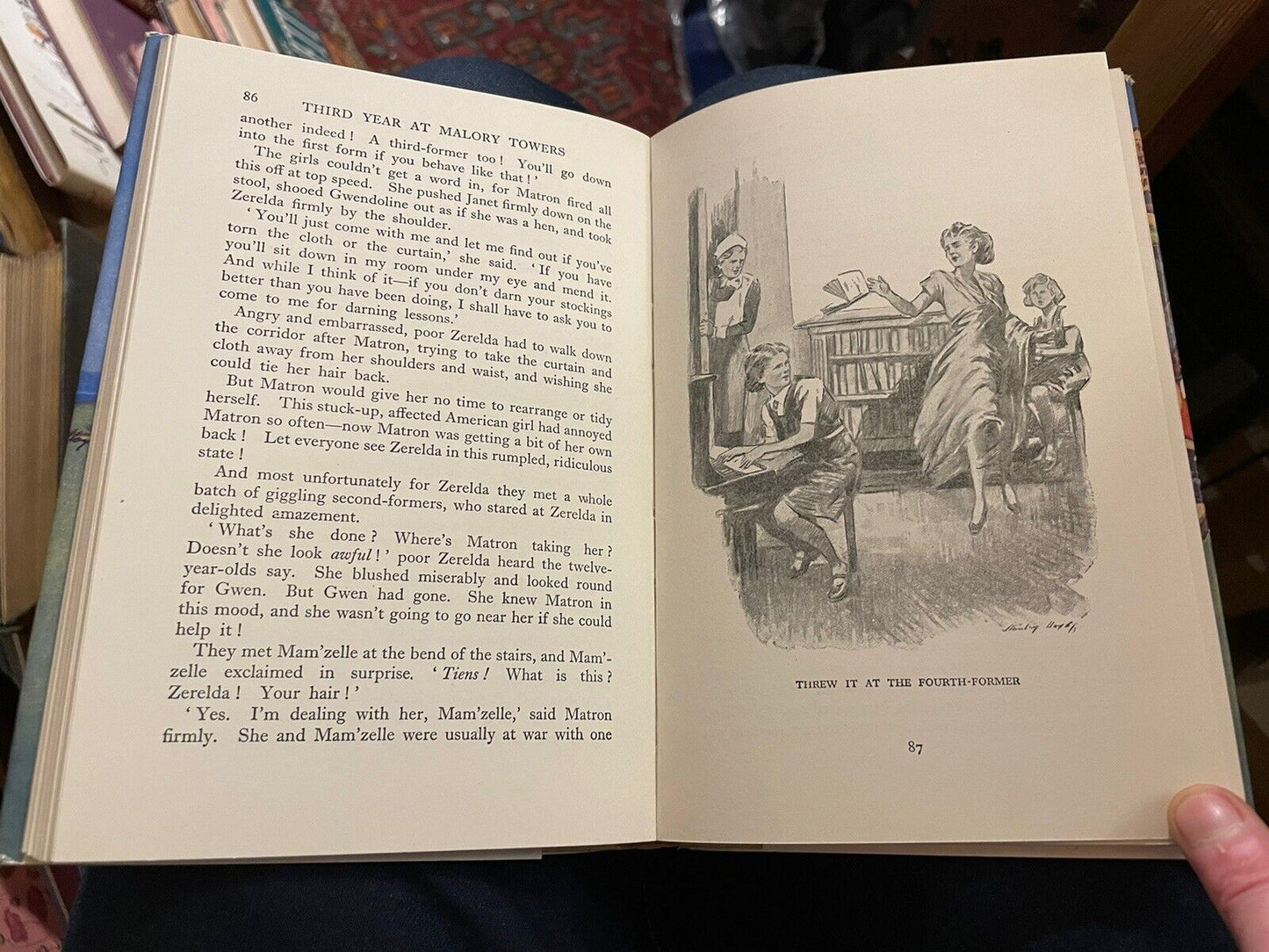 Enid Blyton : Third Year at Malory Towers : 1st 1949 : Very Fine Copy