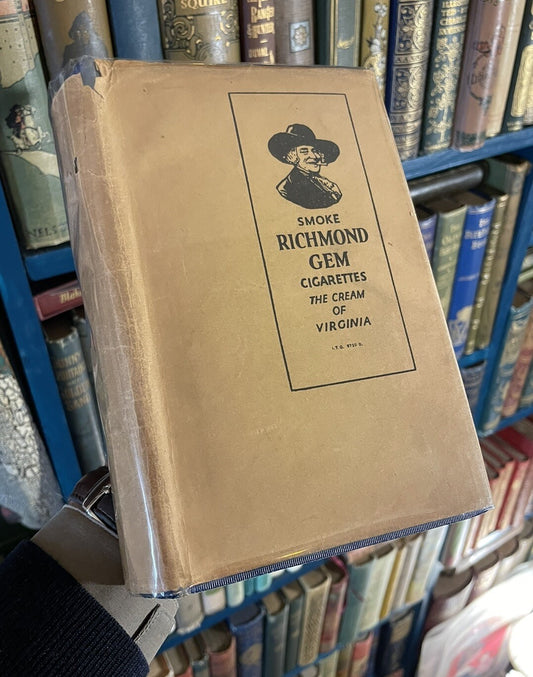 1905 E Phillips Oppenheim : The Master Mummer : Cigarette Advert on Vintage DJ