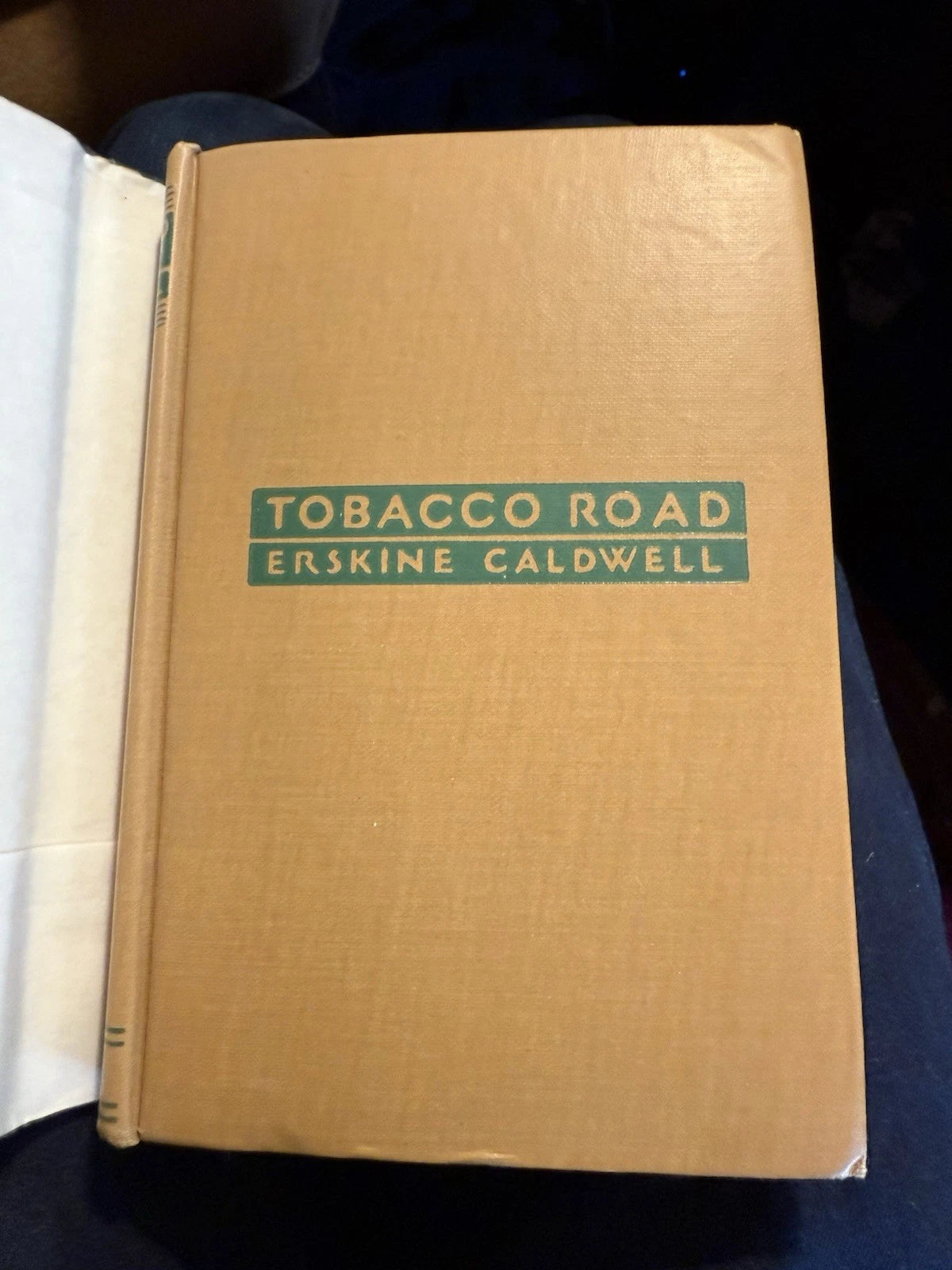 1932 Tobacco Road : Erskine Caldwell : 1st Thus : Unabridged Edition