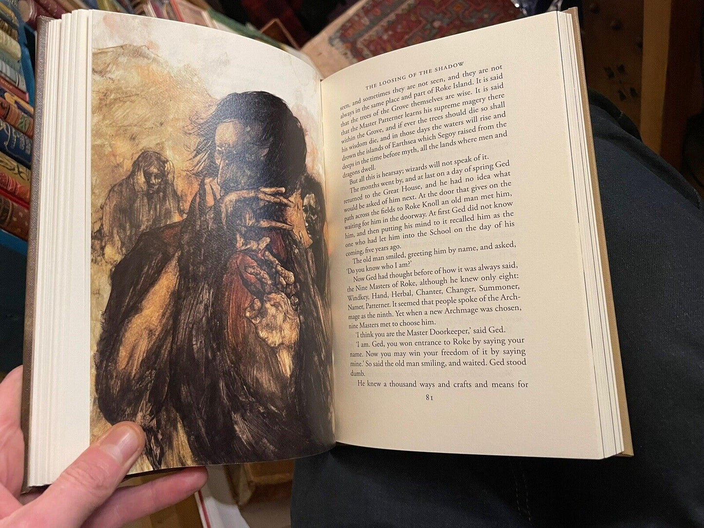 Ursula K. Le Guin : A Wizard of Earthsea : The Folio Society 2018
