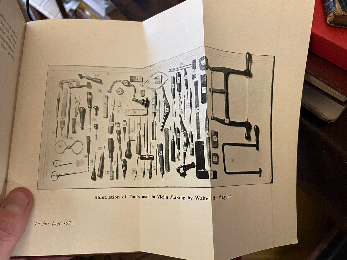 Violin Making by Walter H. Mayson : Purfling : Varnishing : The Scroll etc 1909