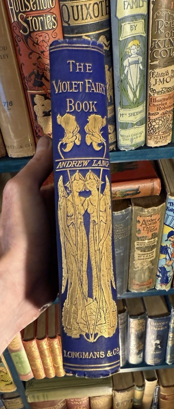 The Violet Fairy Book : Andrew Lang : Illustrated : First Edition 1901