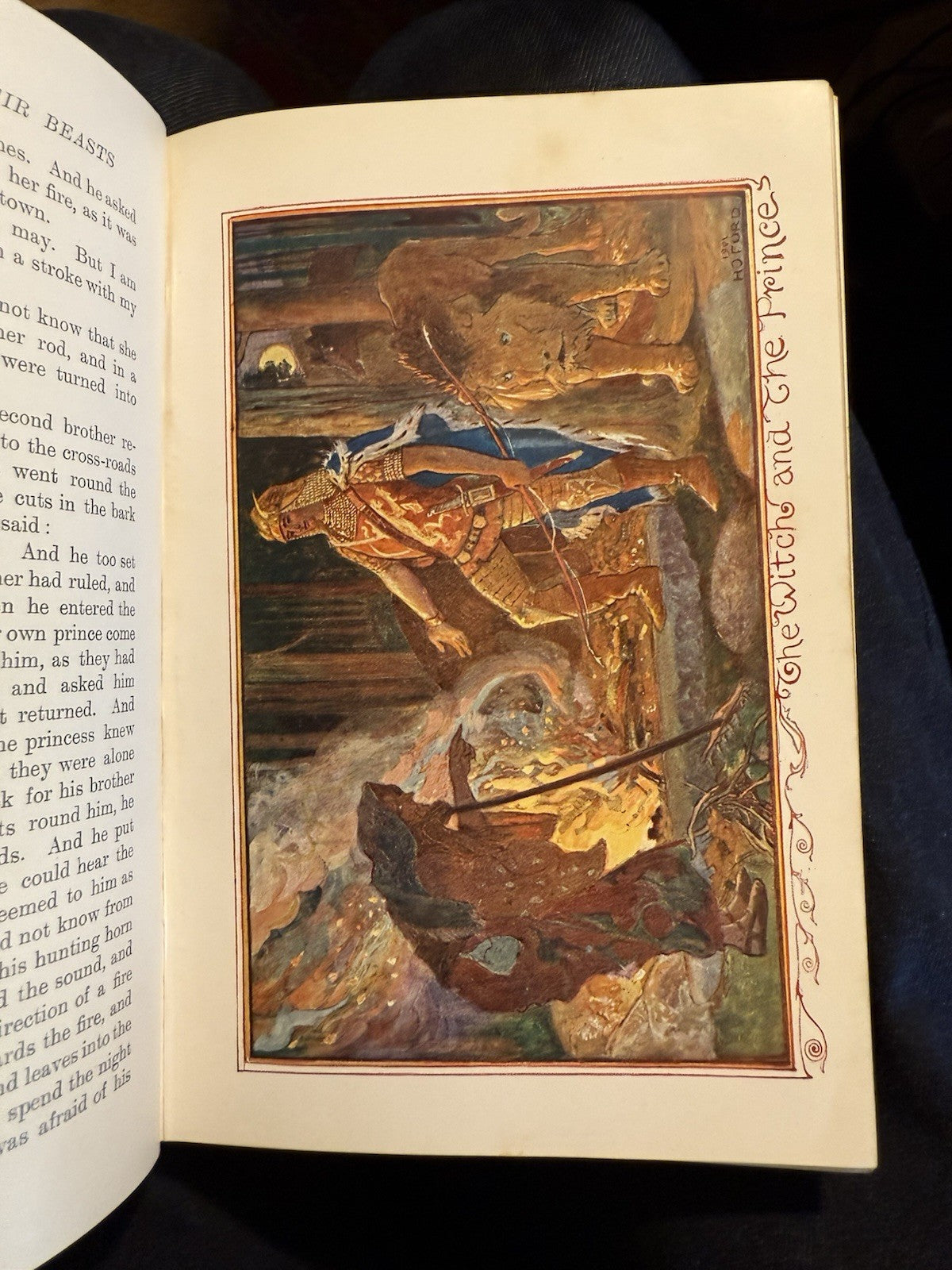 The Violet Fairy Book : Andrew Lang : Illustrated : First Edition 1901