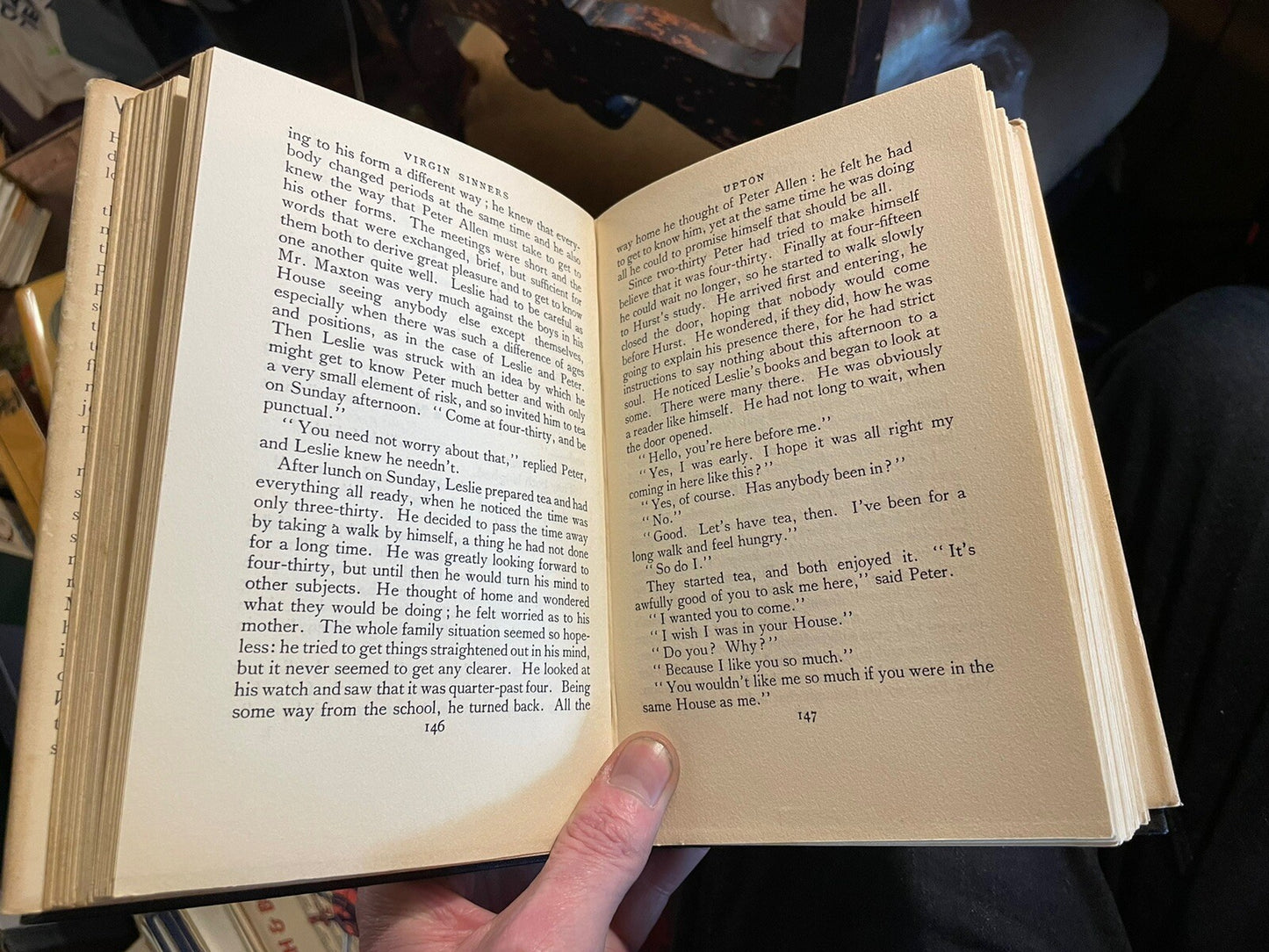 Virgin Sinners : Stanley Anderson : Psychological School Story 1933