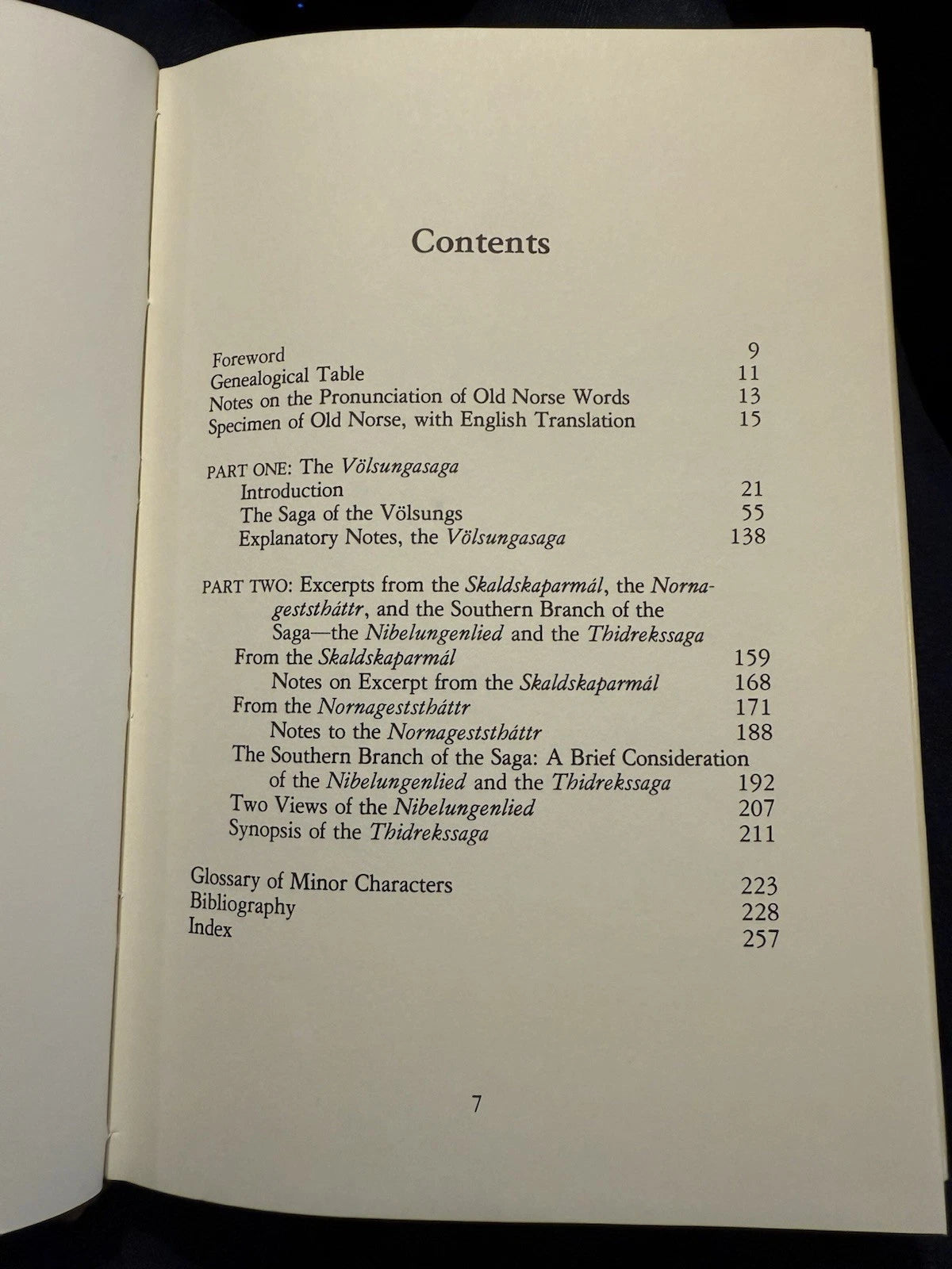 The Saga Of The Volsungs (1982 1st Ed) : George K. Anderson ; Poetry