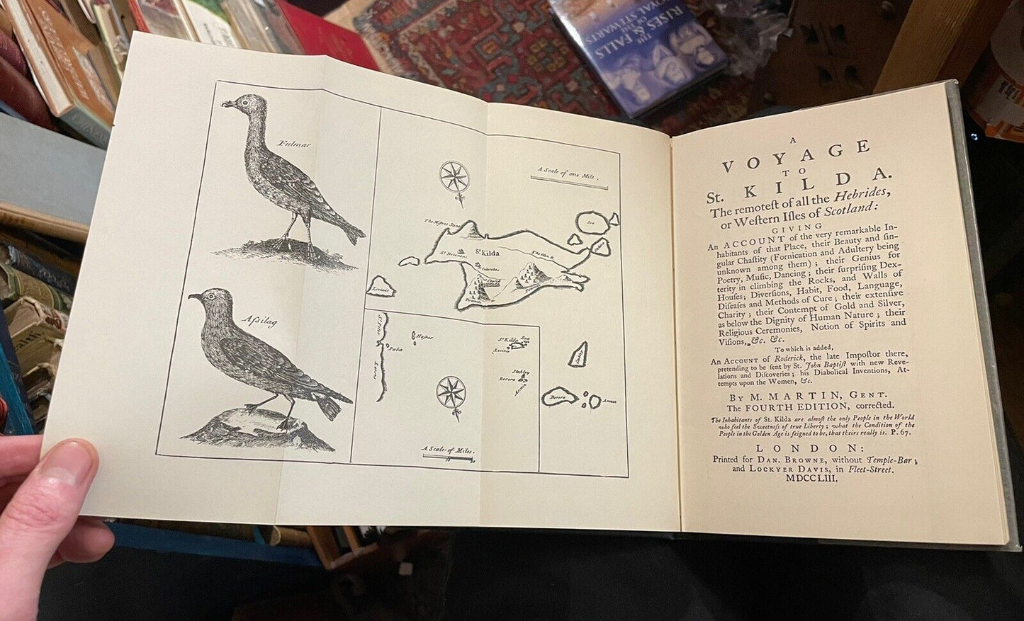 A Voyage To St. Kilda : Martin : James Thin 1970 Facsimile Edition