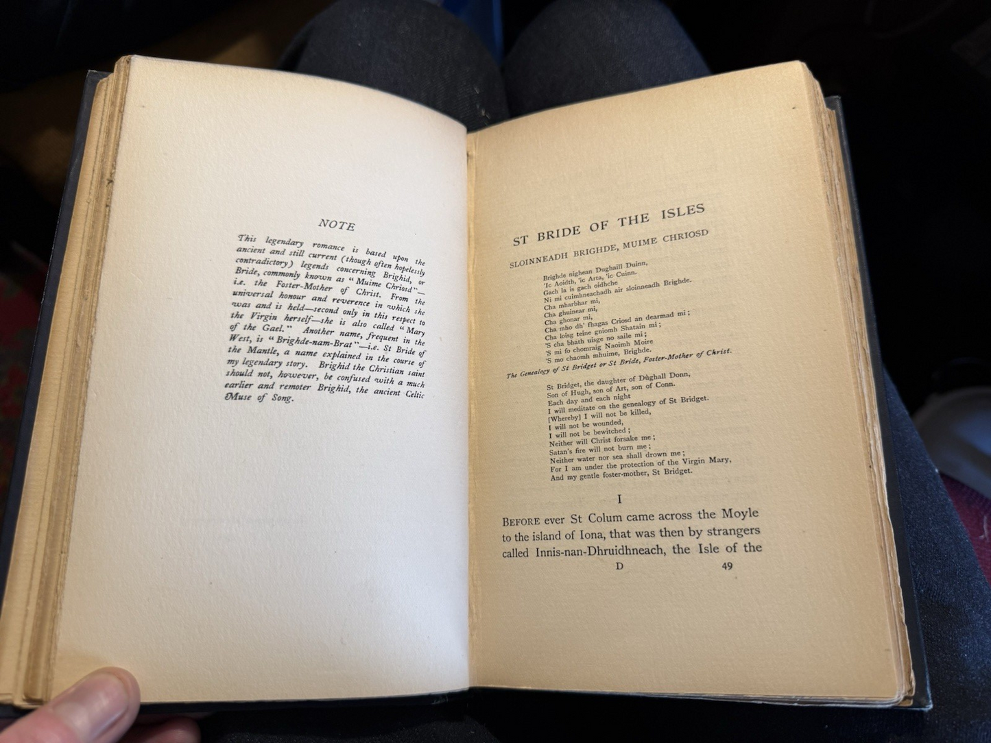 1896 The Washer of the Ford : Fiona Macleod : Presentation Copy