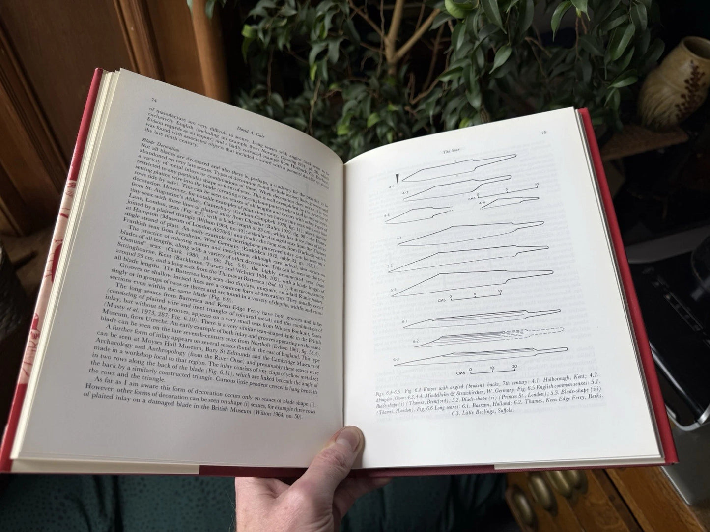 1989: Weapons and Warfare in Anglo-Saxon England; Sonia Chadwick Hawkes: VGC