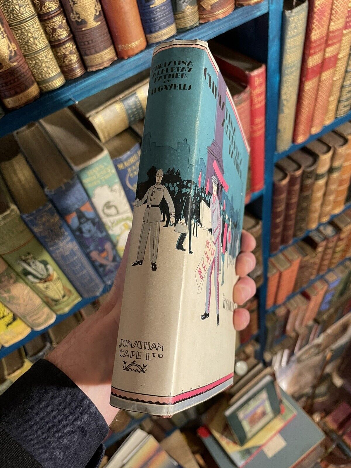 H G Wells : Christina Alberta's Father : 1st /1st Edition 1925 : Dust Jacket