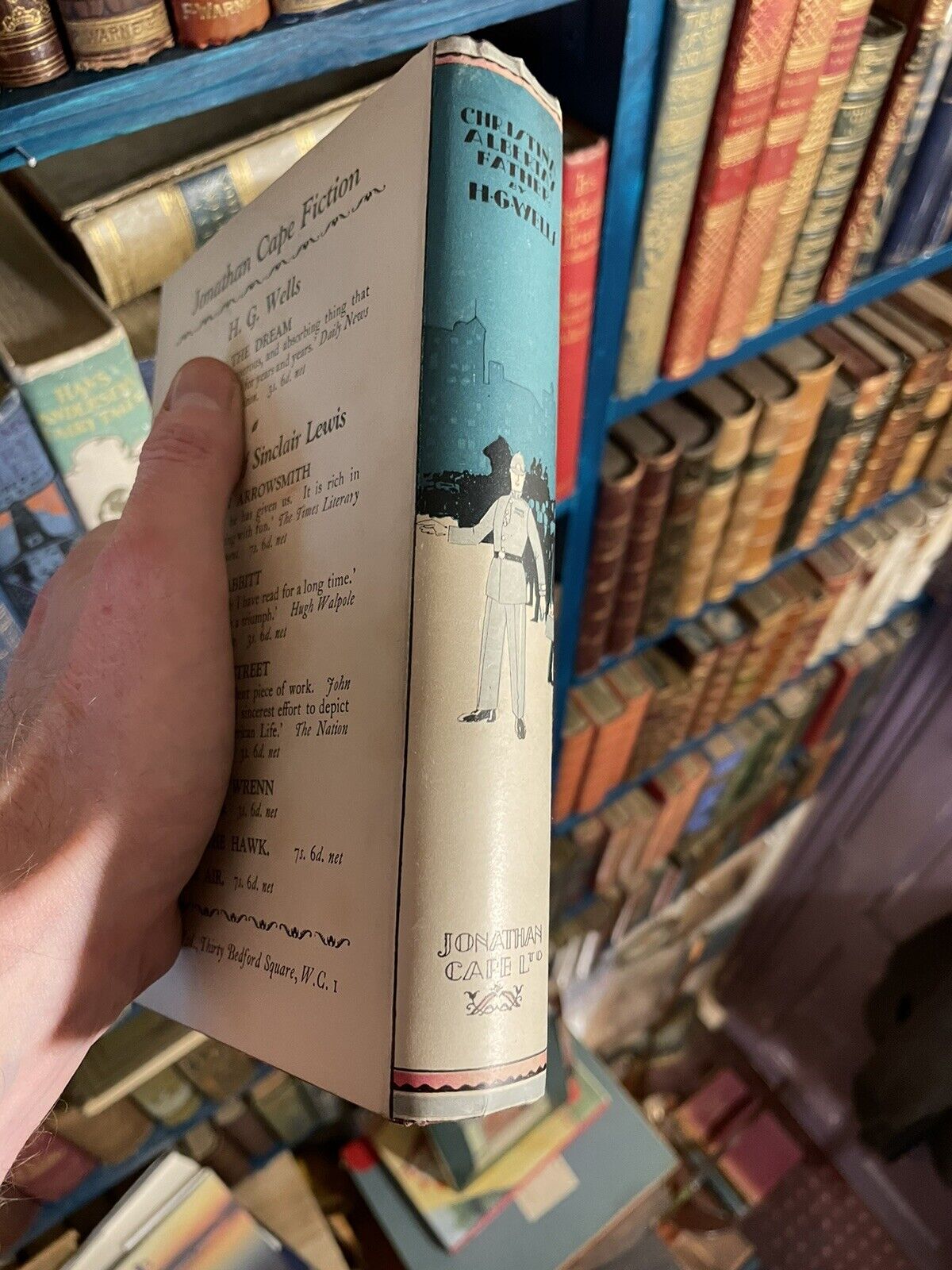 H G Wells : Christina Alberta's Father : 1st /1st Edition 1925 : Dust Jacket