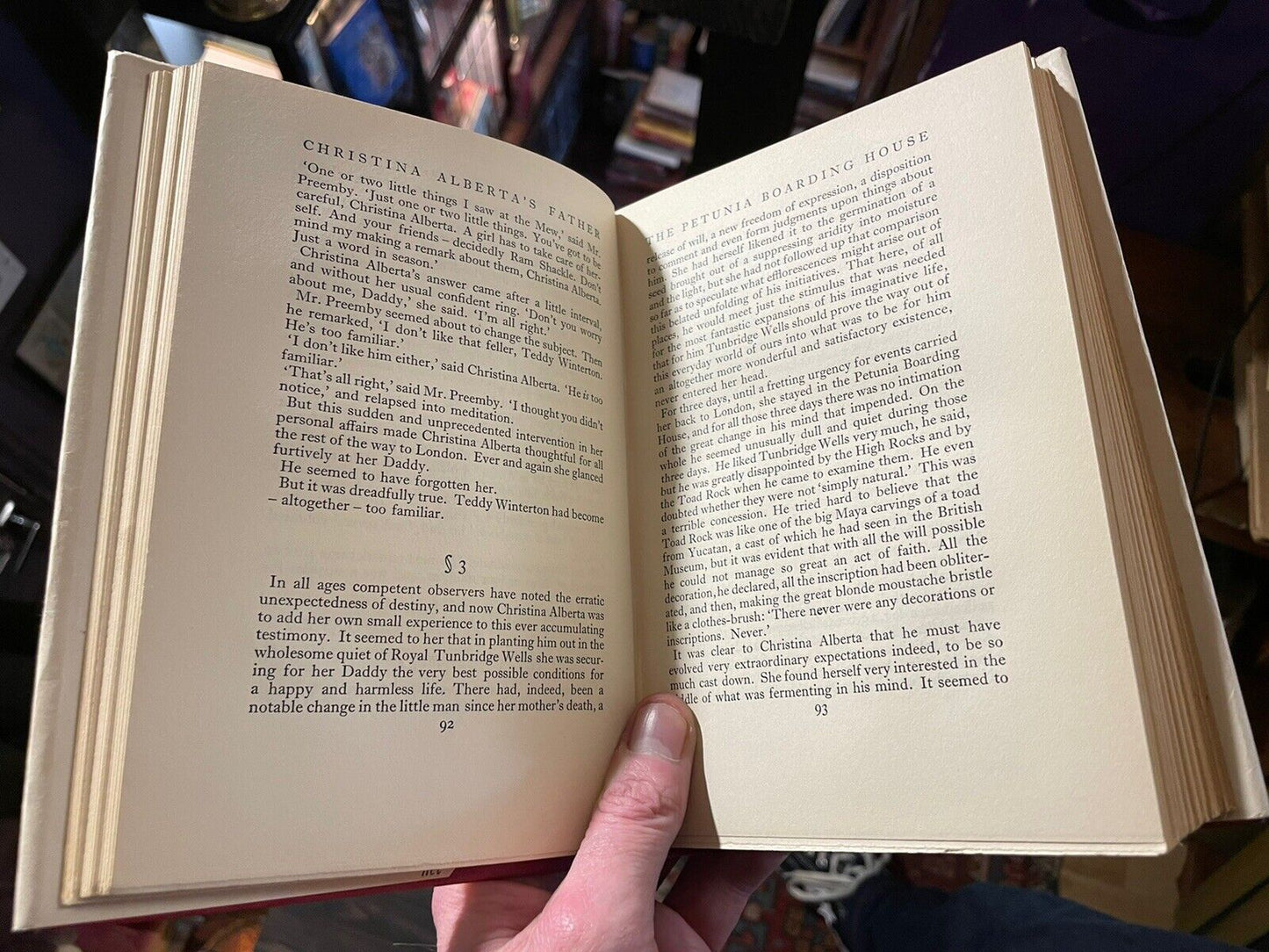 H G Wells : Christina Alberta's Father : 1st /1st Edition 1925 : Dust Jacket