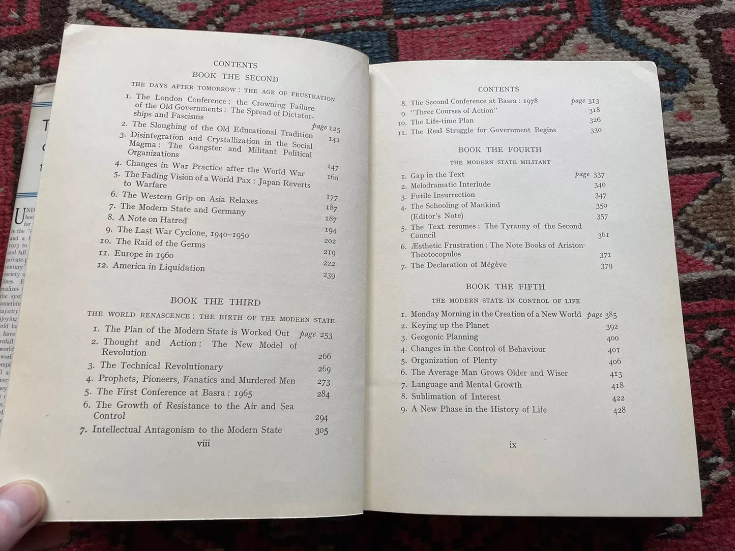 H.G. Wells : The Shape of Things to Come : 1st/1st 1933 in Original Jacket