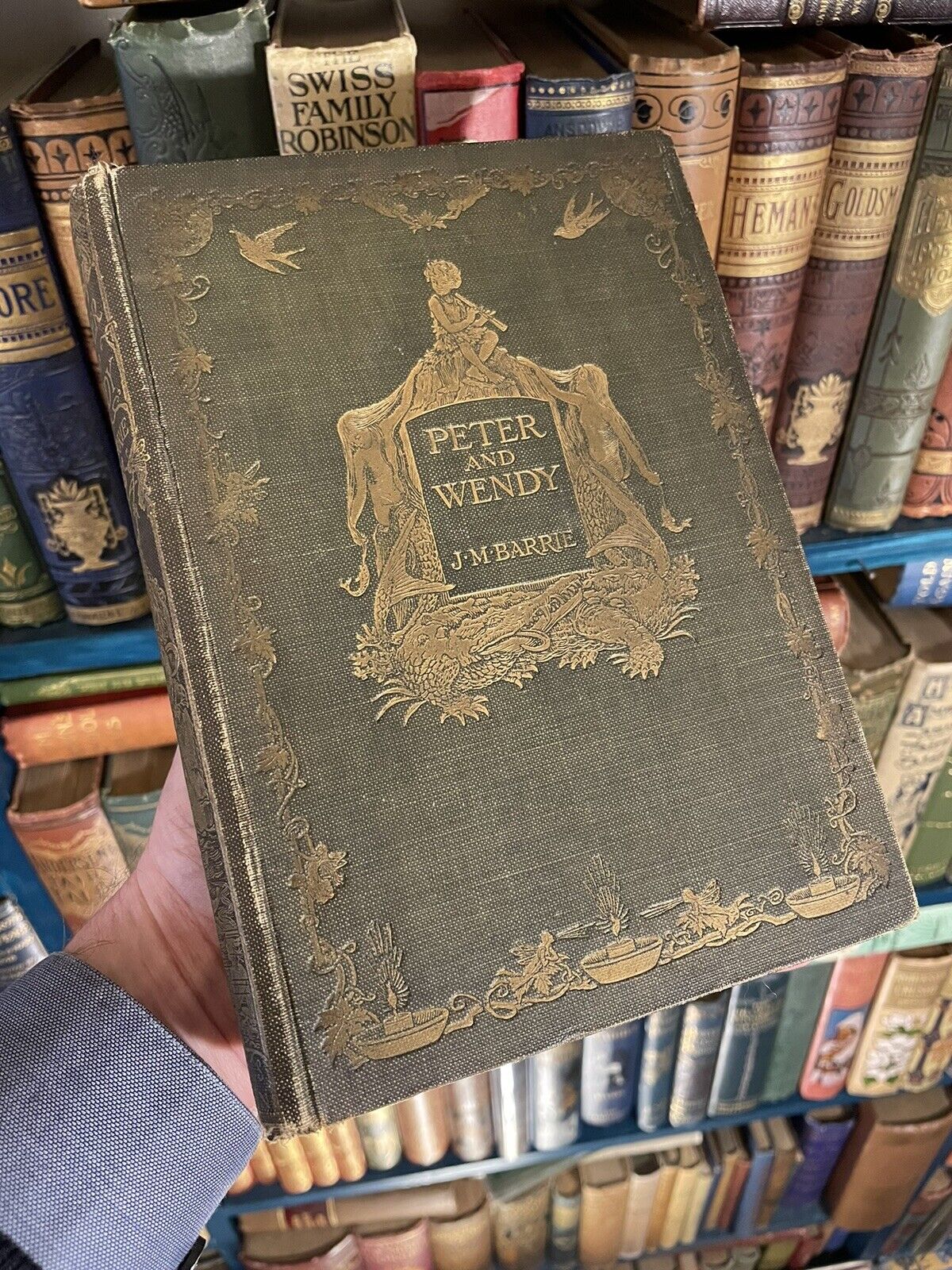 1911 Peter and Wendy (Peter Pan) J M Barrie : First UK Edition / First Printing