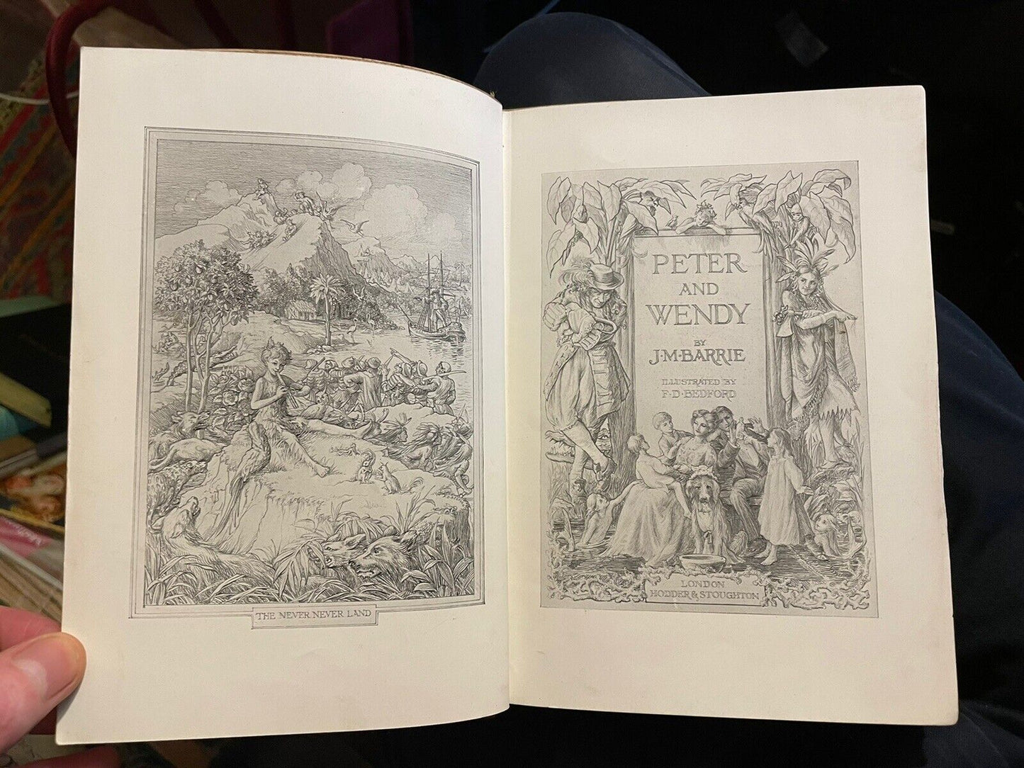 1911 Peter and Wendy (Peter Pan) J M Barrie : First UK Edition / First Printing