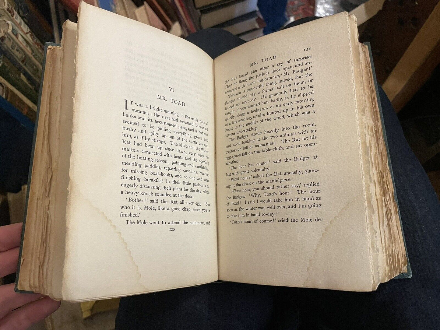 1908 The Wind in The Willows (Second Edition) Kenneth Grahame : Good Copy