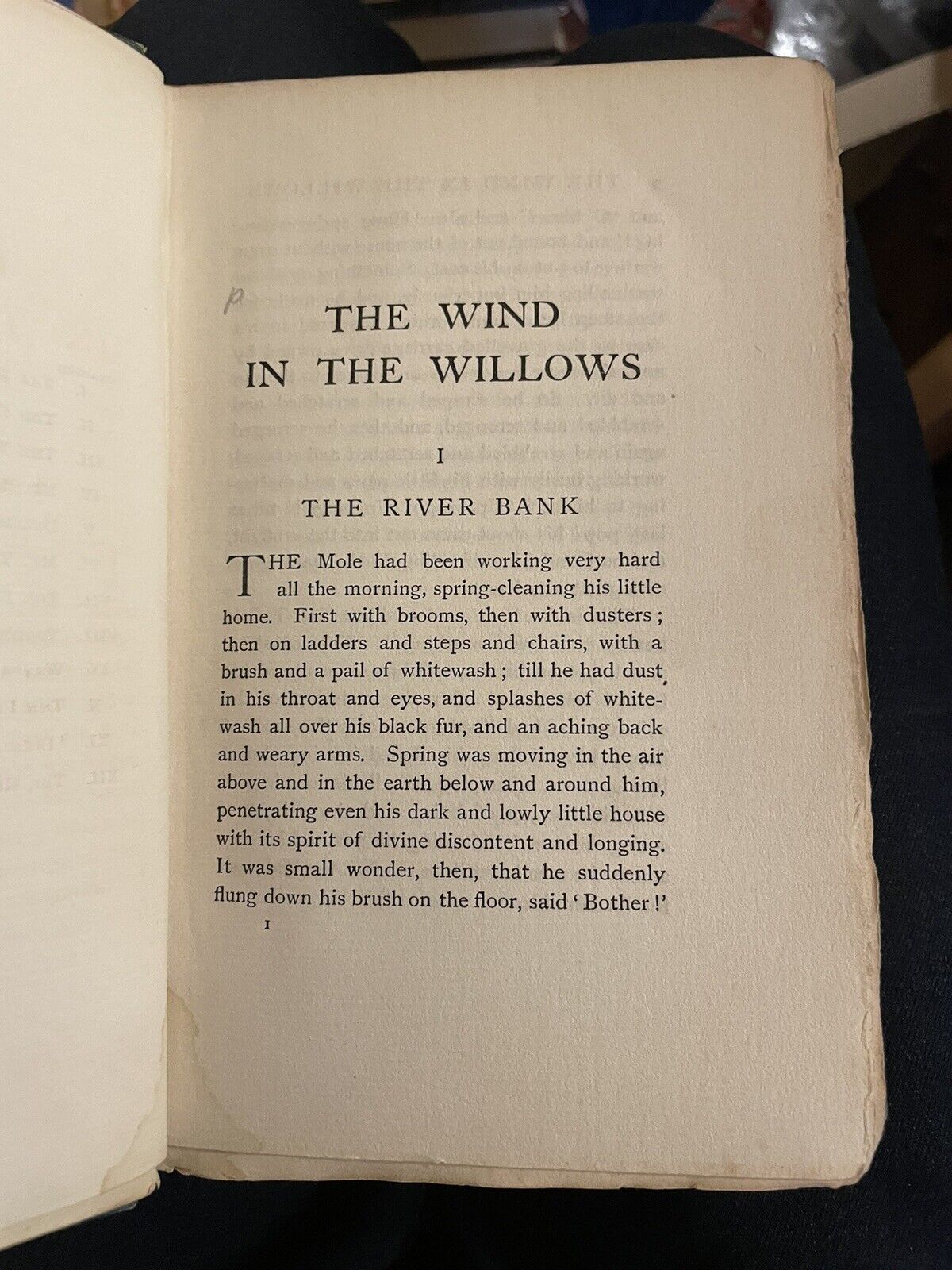 1908 The Wind in The Willows (Second Edition) Kenneth Grahame : Good Copy