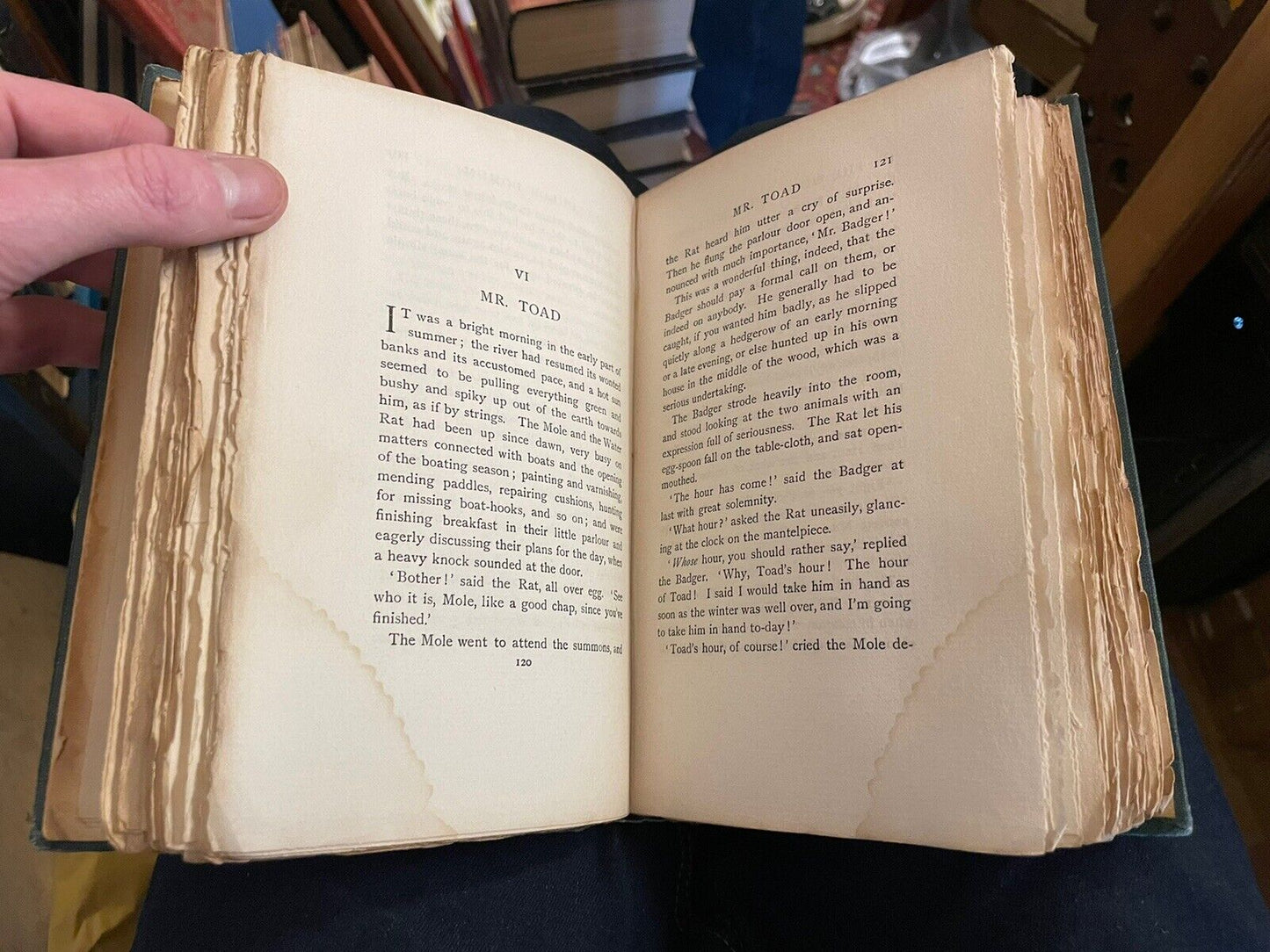 1908 The Wind in The Willows (Second Edition) Kenneth Grahame : Good Copy