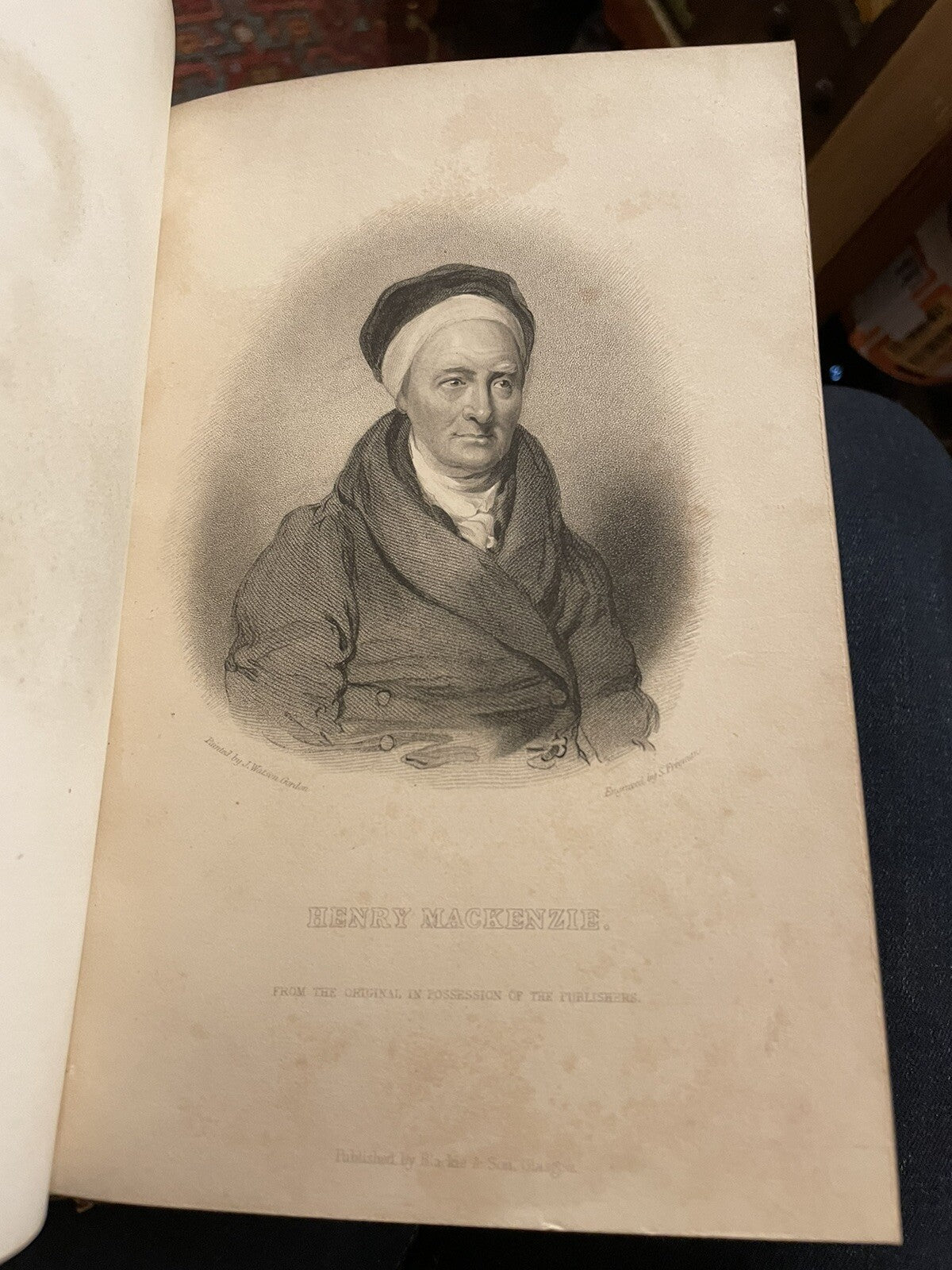 c1850 Series of 41 Engraved Portraits of Scottish Worthies : Steel Engravings