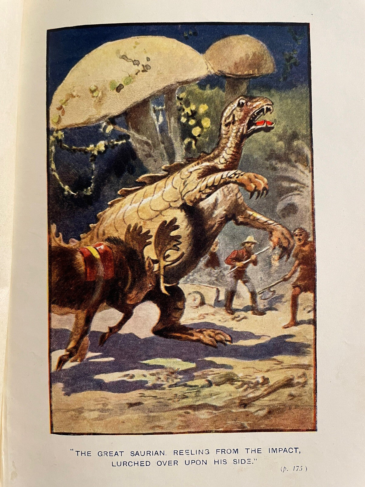1906 The Wolf-Men : Frank Powell : Underground Werewolf-Like Race : Hollow Earth
