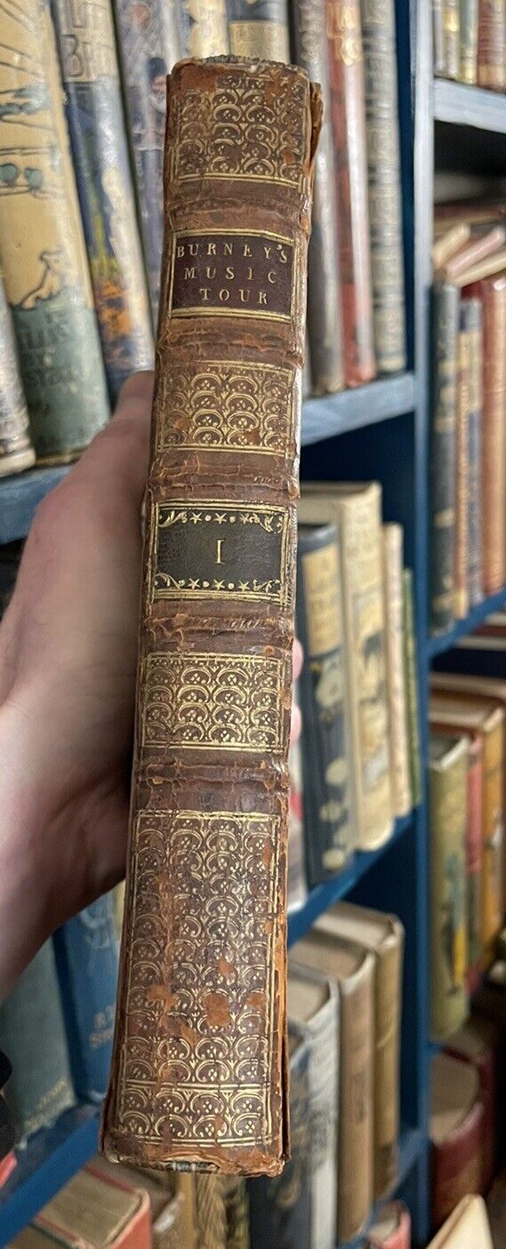 1773 The Present State of Music in Germany, the Netherlands : Charles Burney
