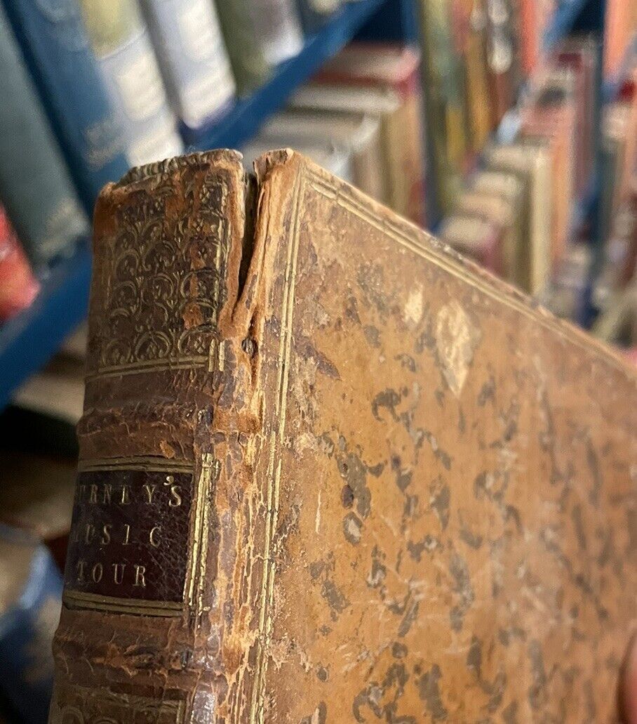 1773 The Present State of Music in Germany, the Netherlands : Charles Burney