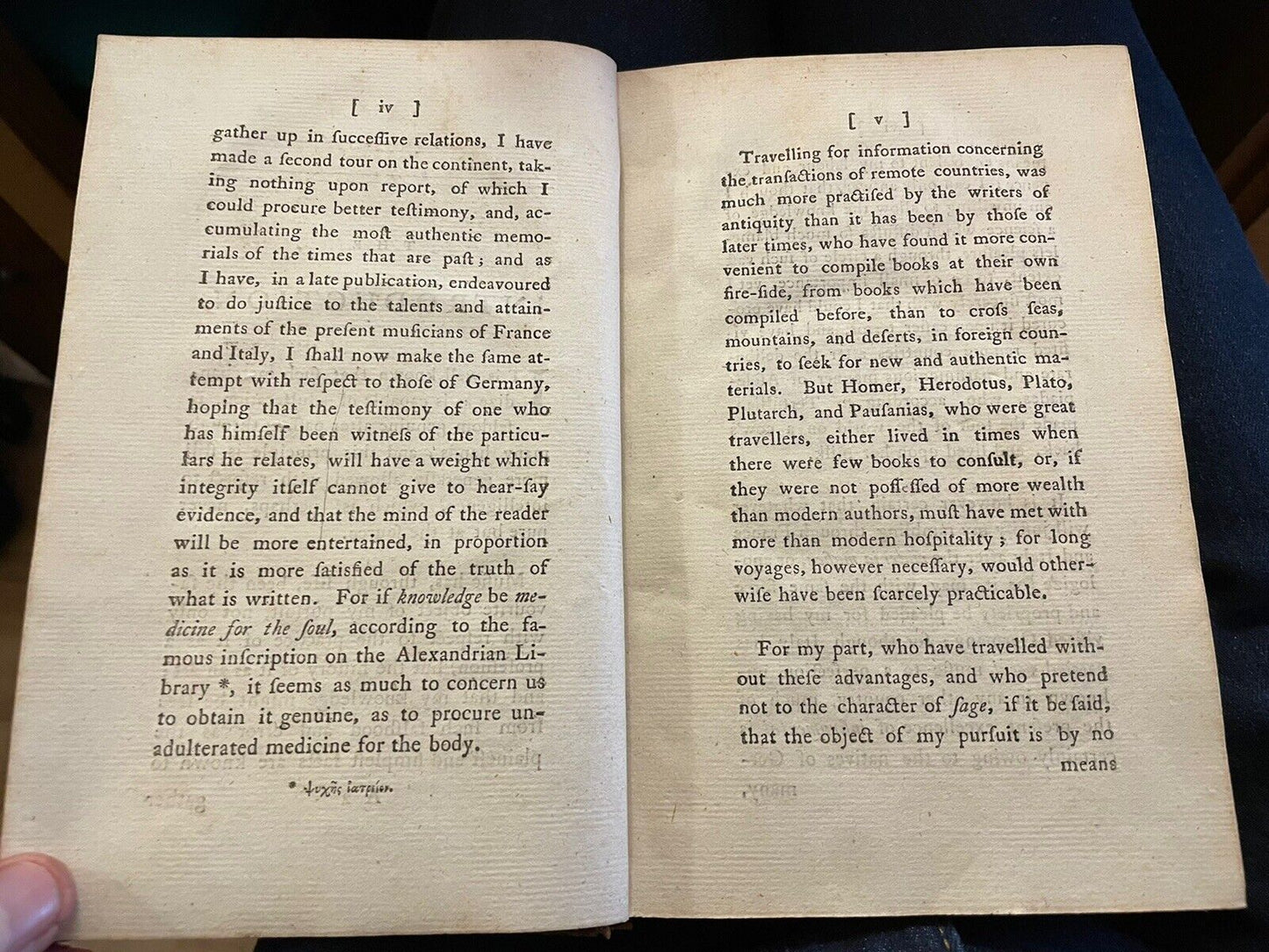 1773 The Present State of Music in Germany, the Netherlands : Charles Burney