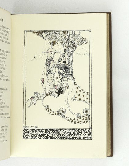 907 : POEMS OF SPENSER W B Yeats JESSIE M. KING (8 Plates) Art Nouveau Covers