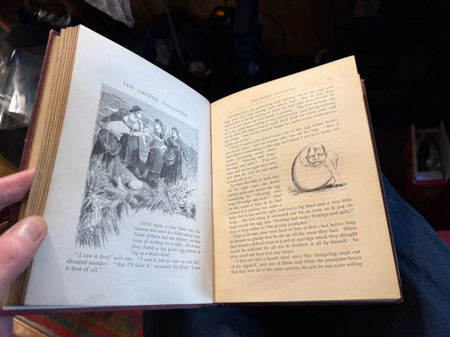 1881 Round the Yule Log : Norwegian Folk & Fairy Tales : Inscribed by Translator